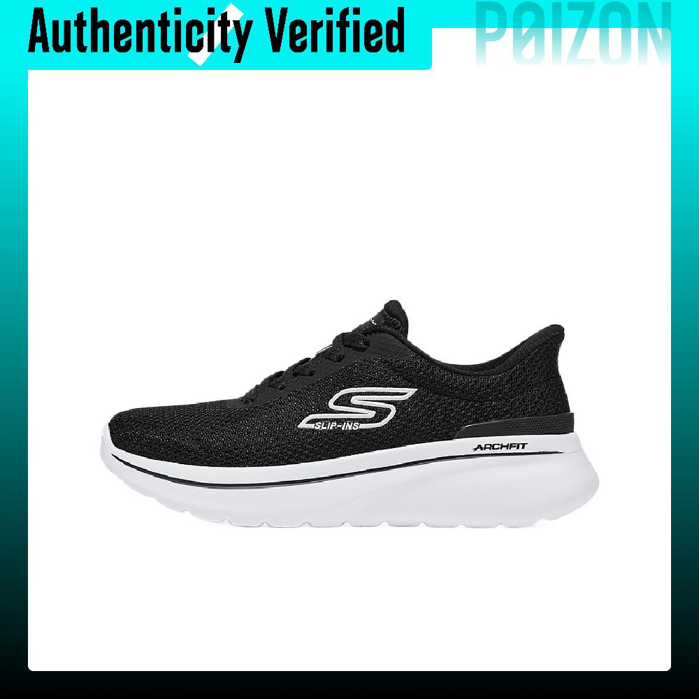 Men'S Shoes - スケッチャーズ レディース GO WALK クッション性抜群で通気性の良いウォーキングシューズ 125846-BKW