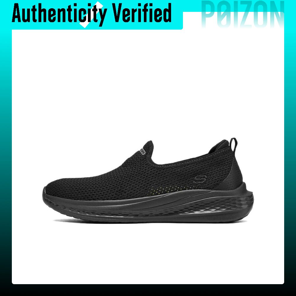Men'S Shoes - スケッチャーズ ロートップ カジュアルシューズ メンズ ブラック 211127-BBK