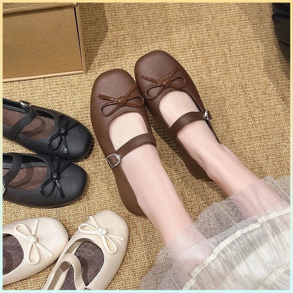 スイートな女性用パールボウタイサンダル、滑り止め付き快適ロー - Heels のレビューと価格