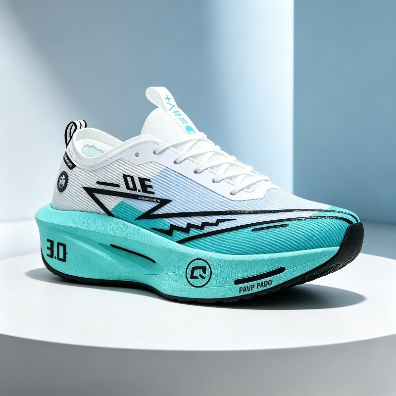 メンズ カラーブロック ランニングスニーカー、紐で締め上げる - Breathable Mesh Athletic Shoes のレビューと価格