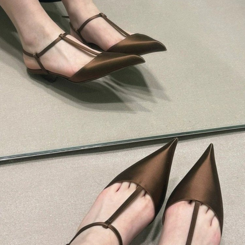 レディースブランドシューズ、セクシーなポインテッドトゥ、快適 - Heels のレビューと価格